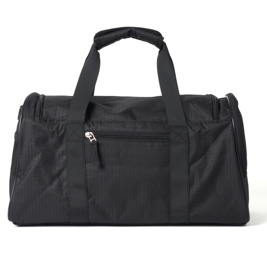 J.S.B. Silver Logo Gym Bag 詳細画像 Black 3