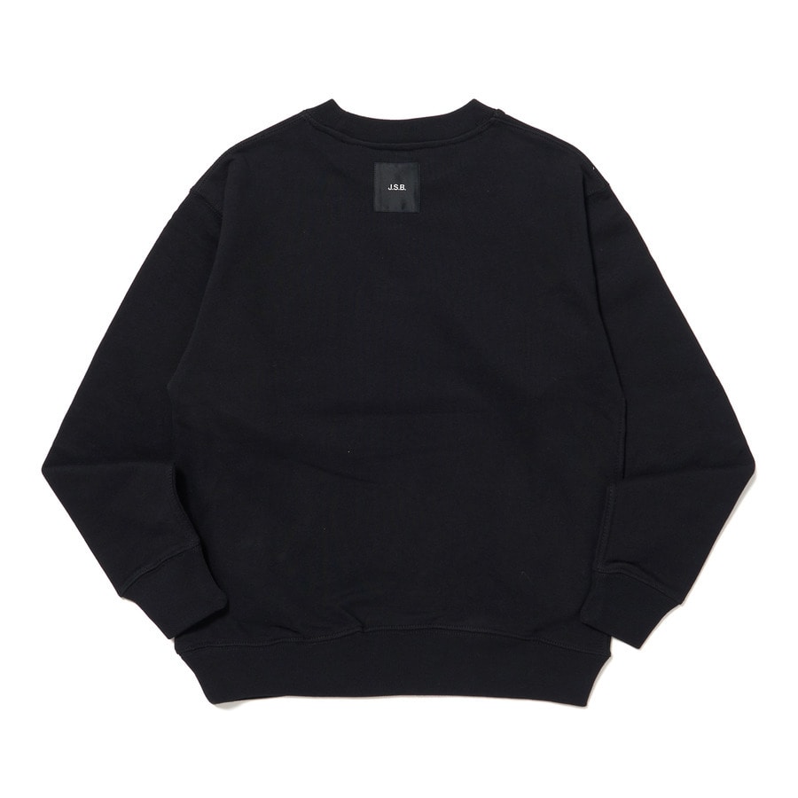 J.S.B. Silver Logo Crew Sweat 詳細画像 Black 1