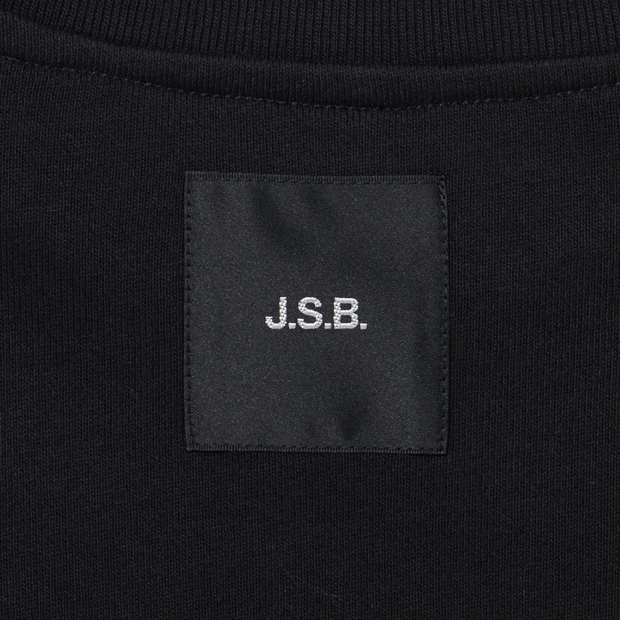 J.S.B. Silver Logo Crew Sweat 詳細画像 Black 6