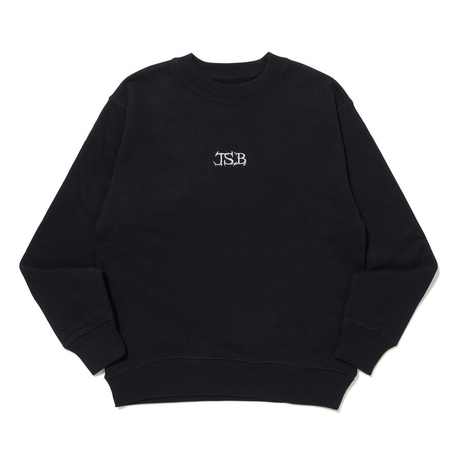 J.S.B. Silver Logo Crew Sweat 詳細画像 Black 1