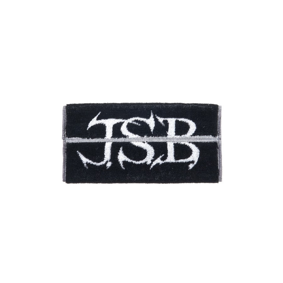 J.S.B. Silver Logo Hand Towel 詳細画像 Black 2