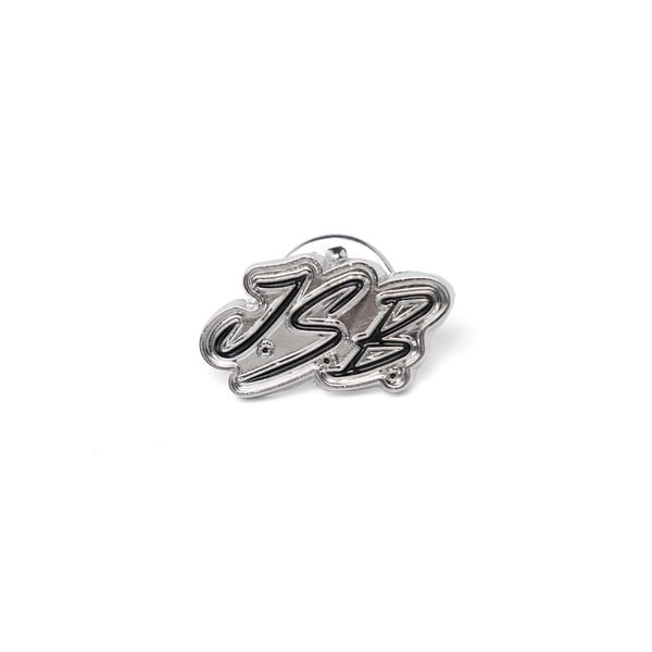 Cursive Logo Pins 詳細画像 Black 1