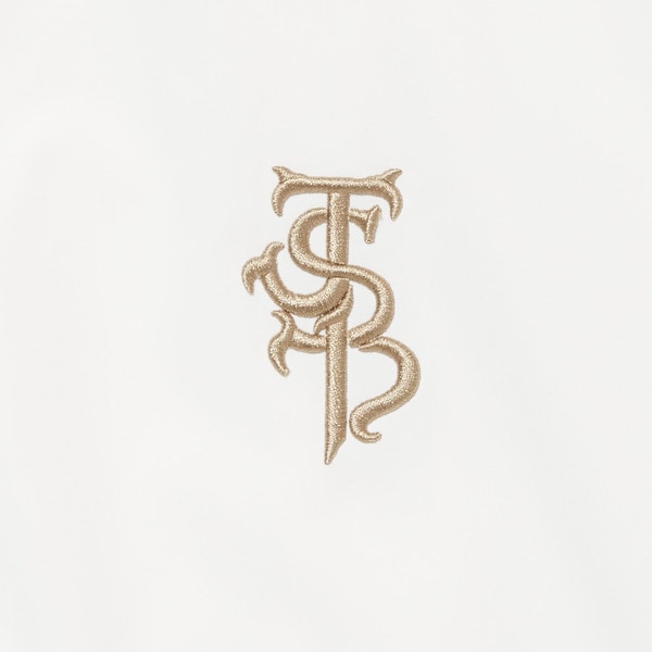 3D EMB Logo Track Jacket 詳細画像 White 6