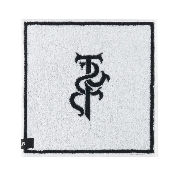 3D Logo Hand Towel 詳細画像 Black 1