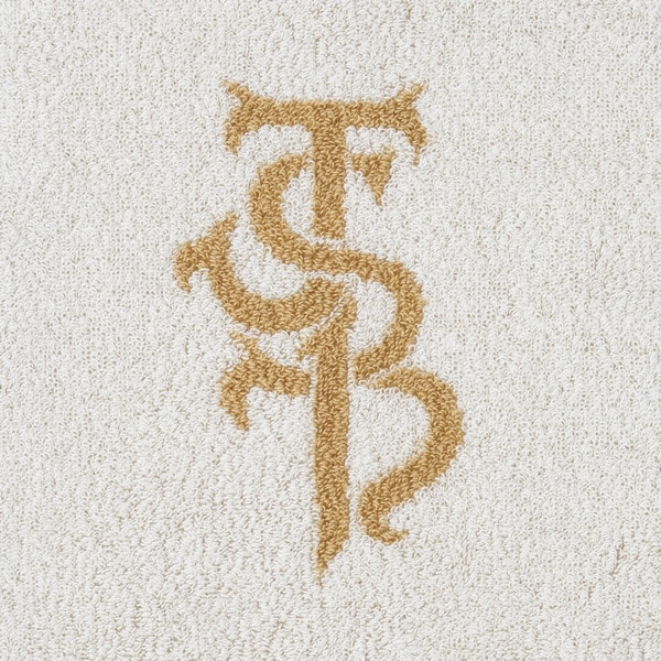 3D Logo Hand Towel 詳細画像 Black 9