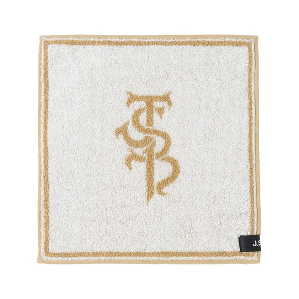 3D Logo Hand Towel 詳細画像 White 1