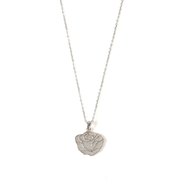 Rose Logo Necklace 詳細画像 Silver 1