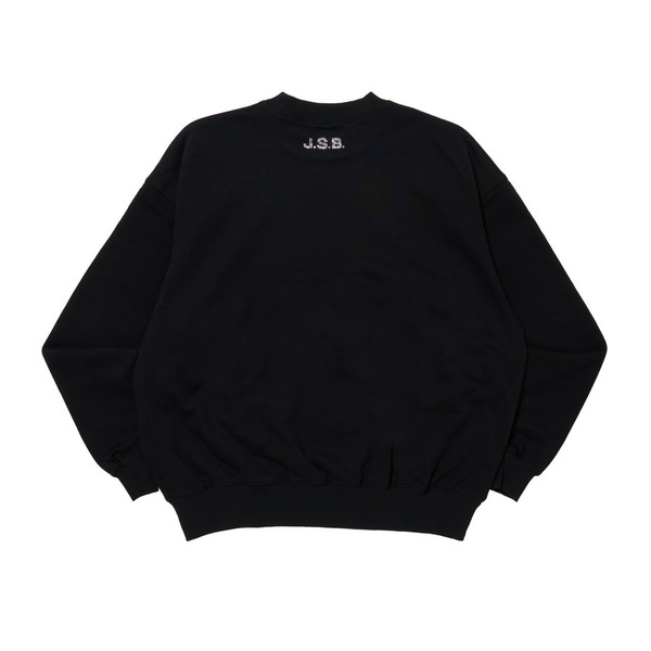 Rhinestone Logo Crewneck Sweat 詳細画像 Black 1