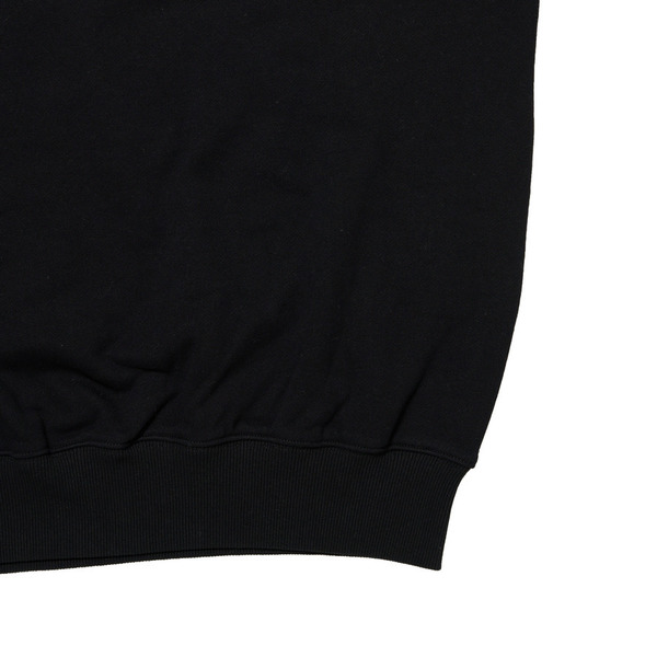 Rhinestone Logo Crewneck Sweat 詳細画像 Black 4