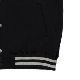 Rhinestone Logo Sweat Varsity Jacket 詳細画像
