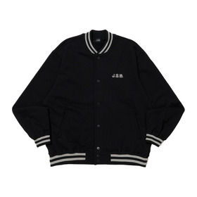 Rhinestone Logo Sweat Varsity Jacket 詳細画像