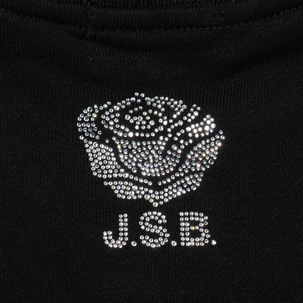 Rhinestone Logo Sweat Varsity Jacket 詳細画像 O.White 6