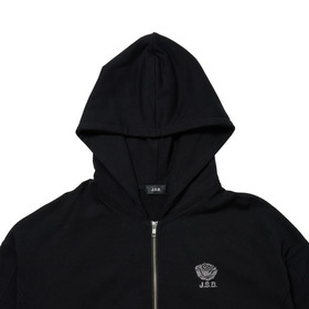 Rhinestone Logo Zip Hoodie 詳細画像