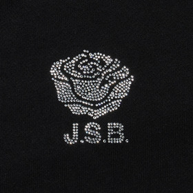 Rhinestone Logo Zip Hoodie 詳細画像