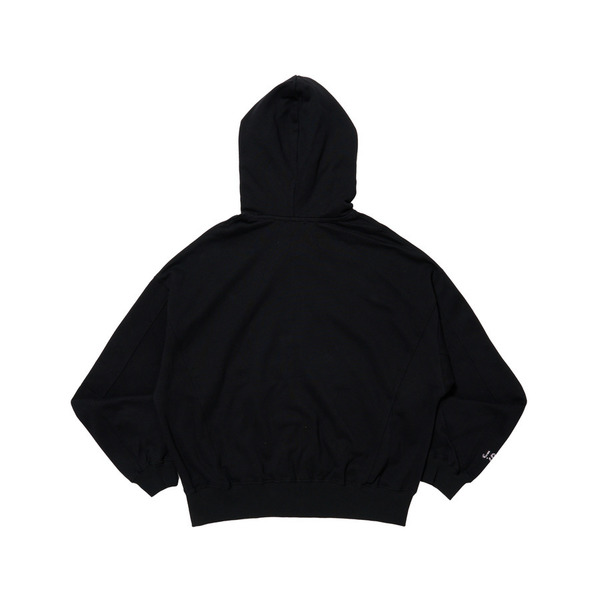 Rhinestone Logo Zip Hoodie 詳細画像 White 1