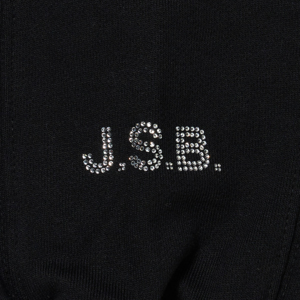 Rhinestone Logo Zip Hoodie 詳細画像 White 5