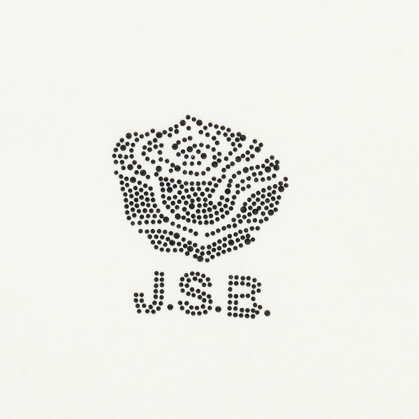Rhinestone Logo Zip Hoodie 詳細画像 White 8