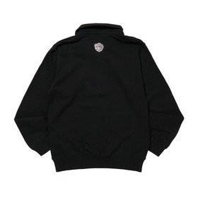 Rhinestone Logo Half Zip Sweat 詳細画像