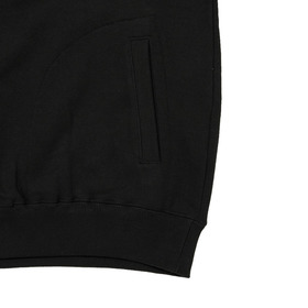Rhinestone Logo Half Zip Sweat 詳細画像