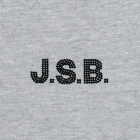 Rhinestone Logo Half Zip Sweat 詳細画像