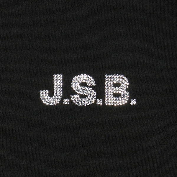 Rhinestone Logo Half Zip Sweat 詳細画像 Grey 4