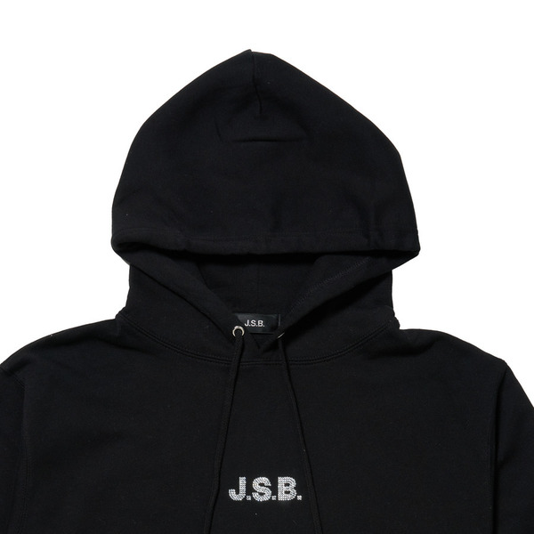 Rhinestone Logo Hoodie 詳細画像 Grey 2