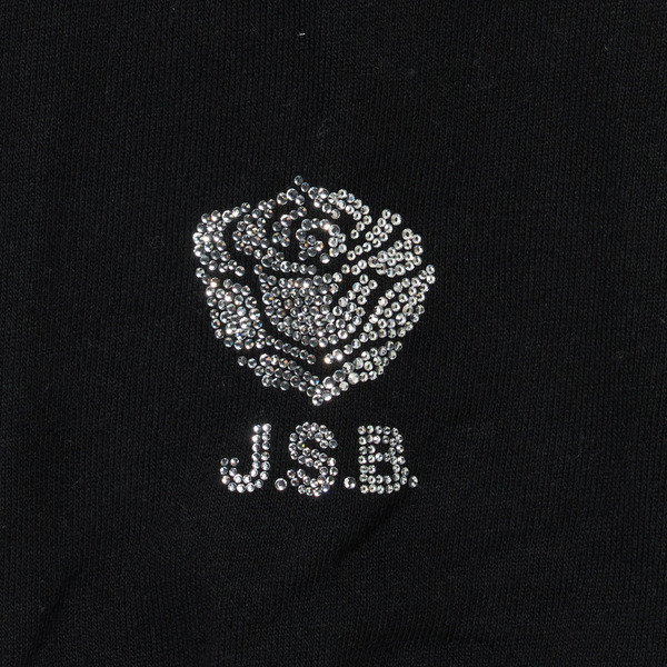 Rhinestone Logo Hoodie 詳細画像 Grey 5