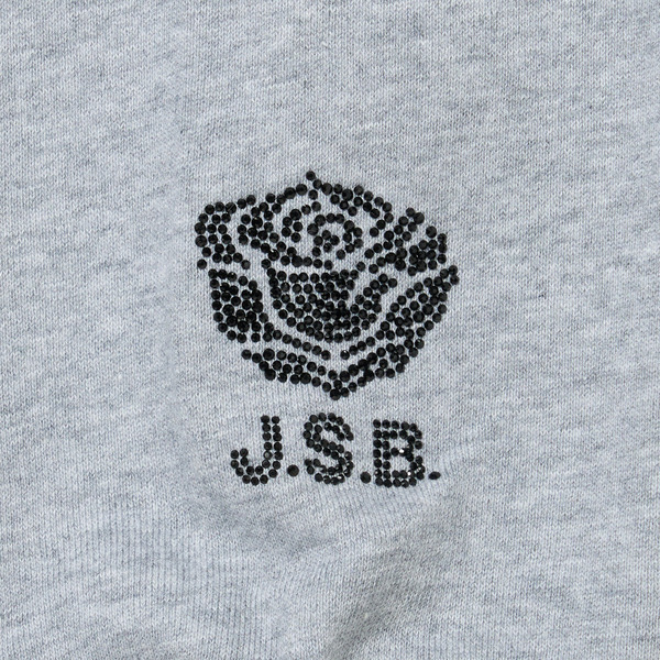 Rhinestone Logo Hoodie 詳細画像 Grey 9
