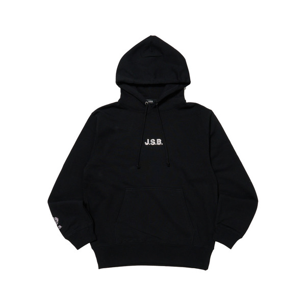 Rhinestone Logo Hoodie 詳細画像 Black 1