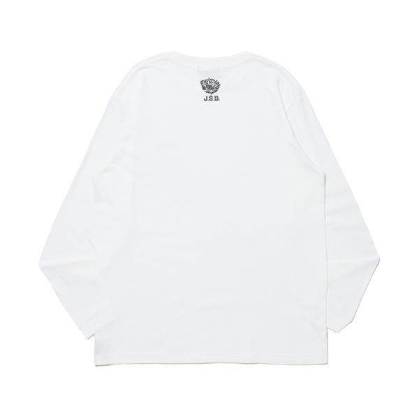 Rhinestone Logo LS Tee 詳細画像 White 6