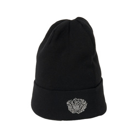 Rhinestone Logo Knit Cap 詳細画像