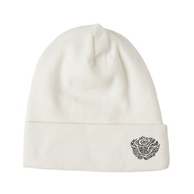 Rhinestone Logo Knit Cap
