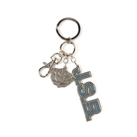 Rhinestone Logo Keychain 詳細画像