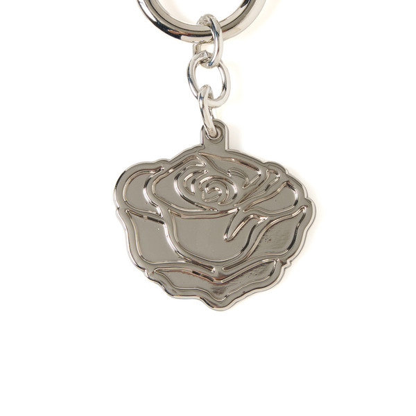 Rhinestone Logo Keychain 詳細画像 Silver 4