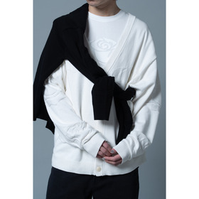 Rose Logo Knit Cardigan 詳細画像