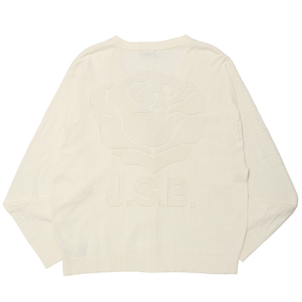 Rose Logo Knit Cardigan 詳細画像 Black 1