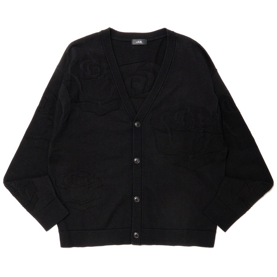 JSB ブランド ニット Mサイズ Rose Logo Knit Cardigan | J.S.B. | VERTICAL GARAGE OFFICIAL ONLINE