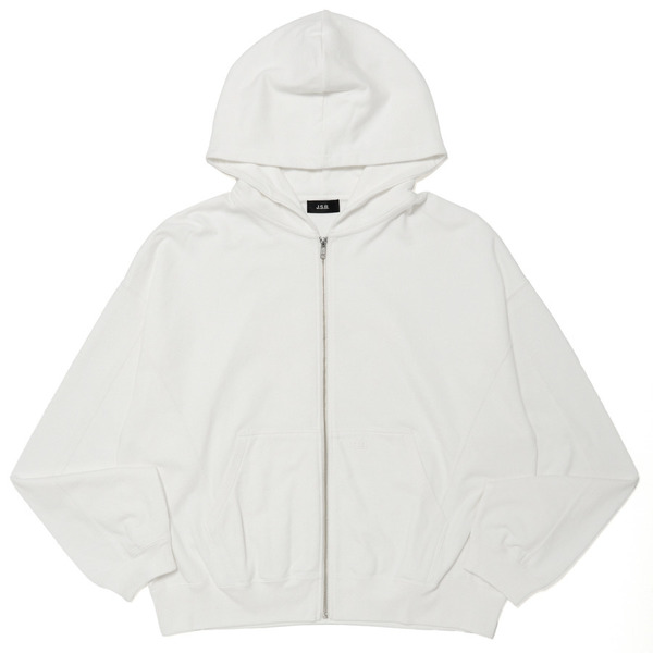 Rose Logo Zip Hoodie 詳細画像 Black 1