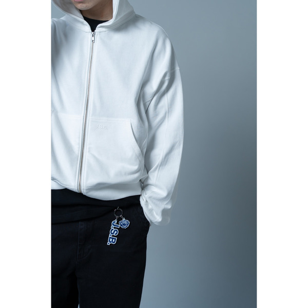 Rose Logo Zip Hoodie 詳細画像 Black 13