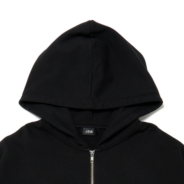 Rose Logo Zip Hoodie 詳細画像 Black 7