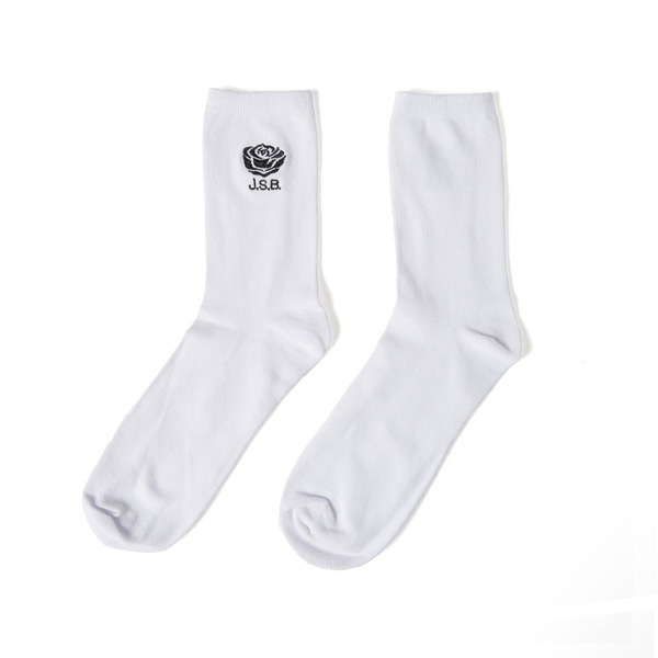 Rose Logo Socks Set 詳細画像 White 2