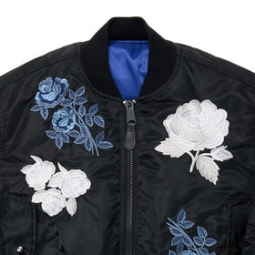 【PRE-ORDER】Rose Embroidery MA-1 Jacket 詳細画像