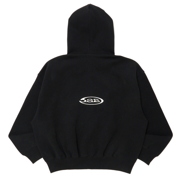 Essential Zip Hoodie 詳細画像 Black 1