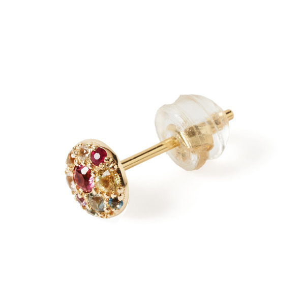 Color stone bouquet earrings 詳細画像 Gold 1