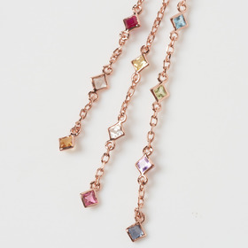 Color stone bouquet ear cuff 詳細画像