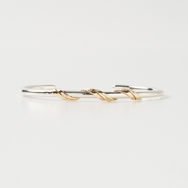 Bouquet bangle (K18YG) 詳細画像 Silver 1