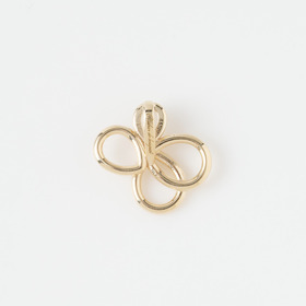 Lucky clover charm (moon stone) 詳細画像