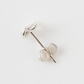 Lucky clover stud earrings(SV) 詳細画像