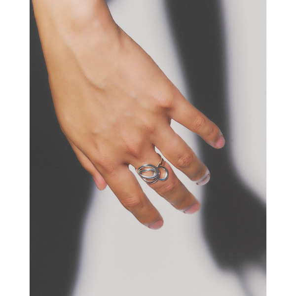 Lucky clover ring 詳細画像 Silver 7