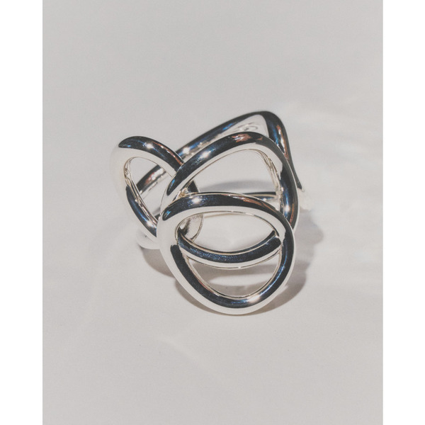 Lucky clover ring 詳細画像 Silver 8